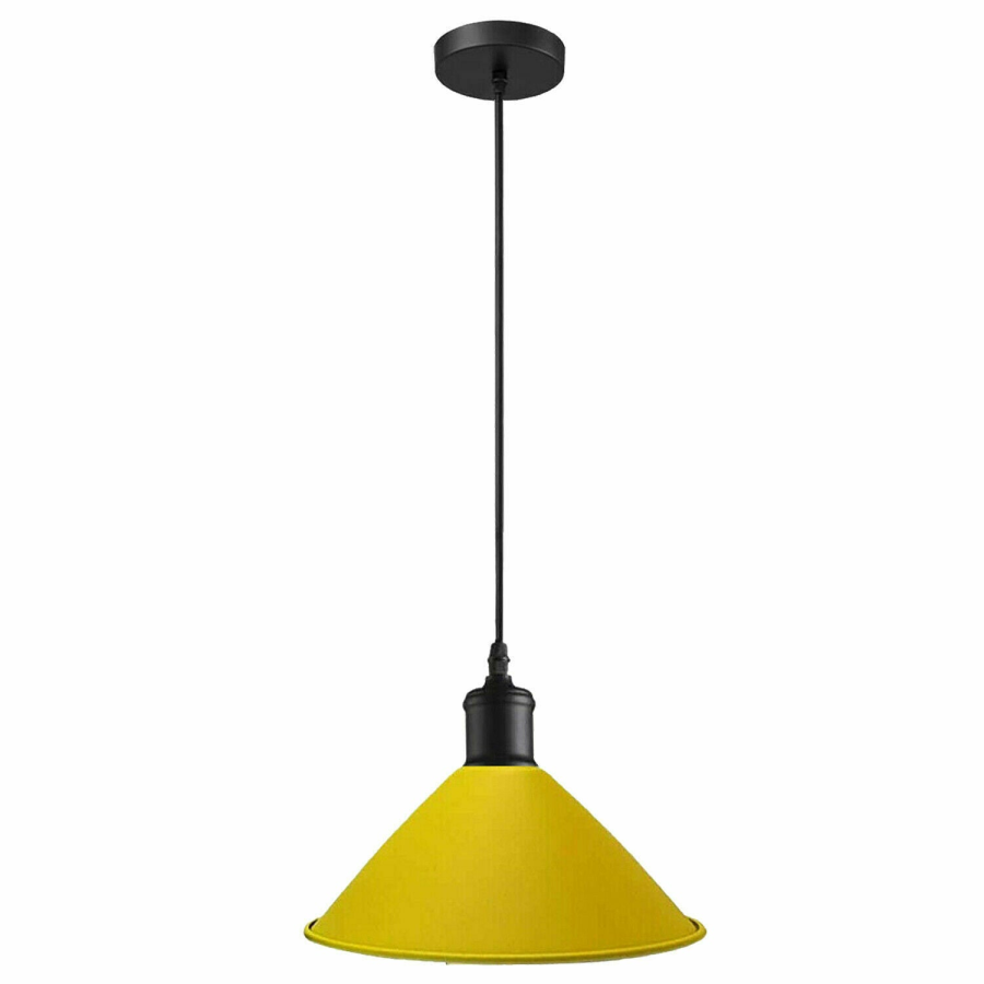 Click to view product details and reviews for Yellow Pendant Lamp Industrial Style Decorative Ceiling Lamp1539.