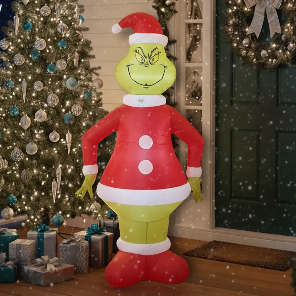 5 Ft / 150cm Inflatable Grinch Decoration