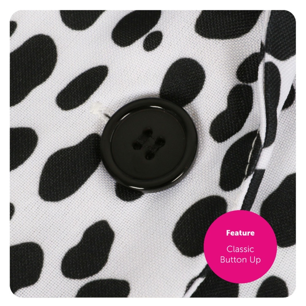 Adults Dalmatian Print Suit