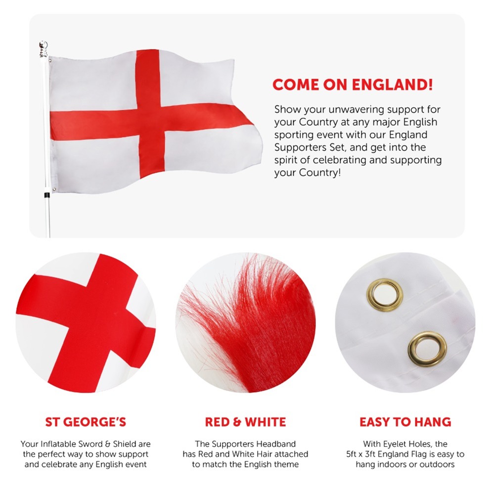 England Supporters Set