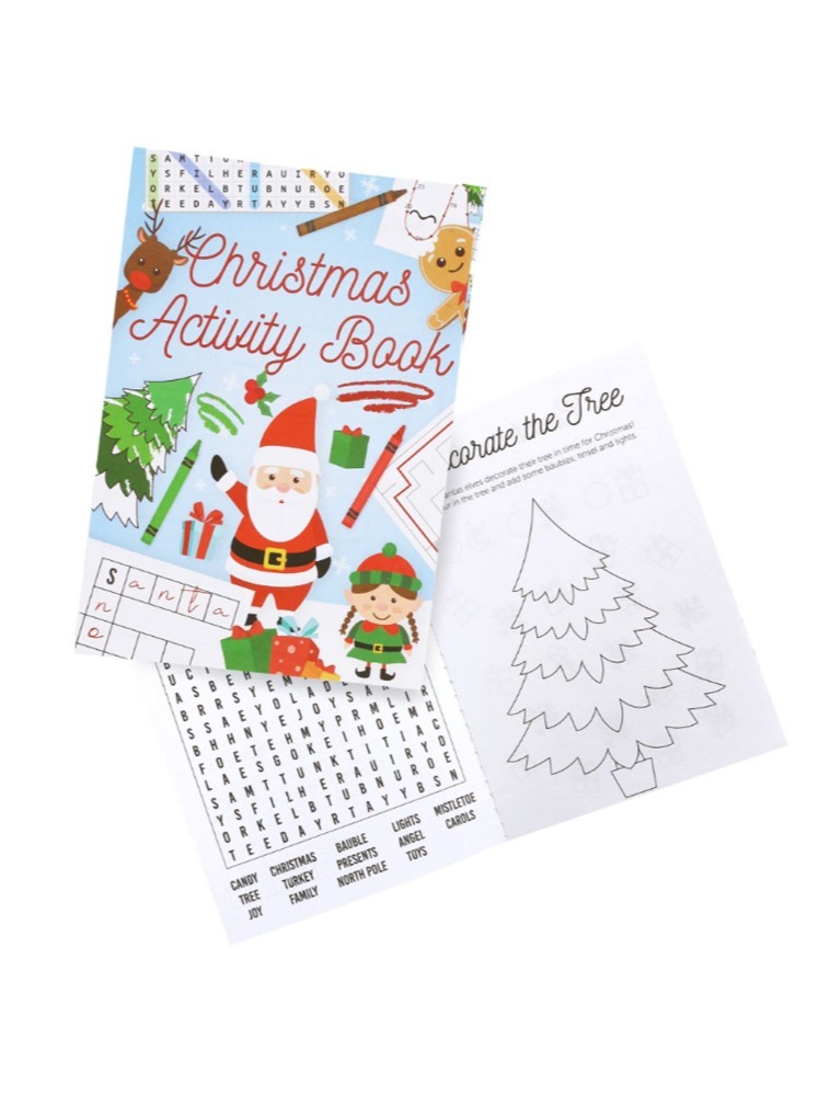Christmas Mini Puzzle Books - Pack of 6