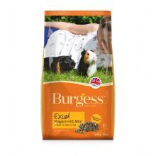 Burgess Excel Adult Guinea Pig Nuggets with Mint - 10kg - 850415