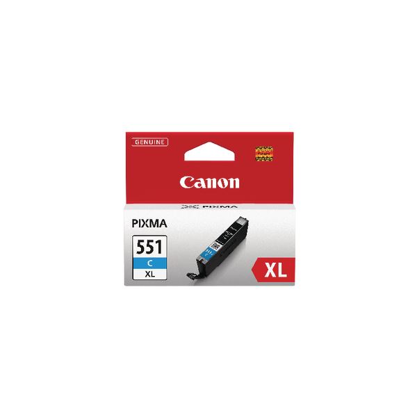 Canon Cli-551C Xl Cyan Ink Cartrdge - CO90493