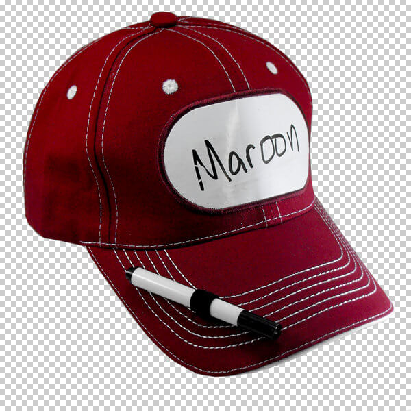 Click to view product details and reviews for Cap Billy Bob Billboard Maroon With Pen.