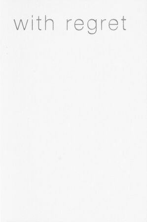Click to view product details and reviews for Card Regret Single Envelope.