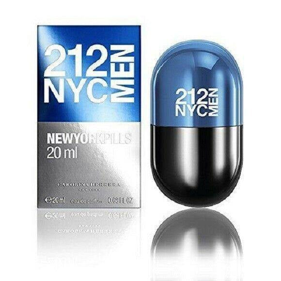 Carolina Herrera 212 Men Nyc New York Pills 20ml Eau De Toilette