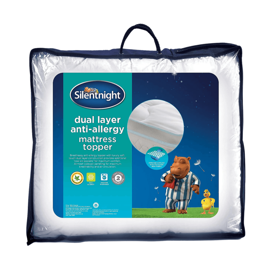 Click to view product details and reviews for Silentnight Airmax Anti Allergy Mattress Topper Dual Layer King Size.