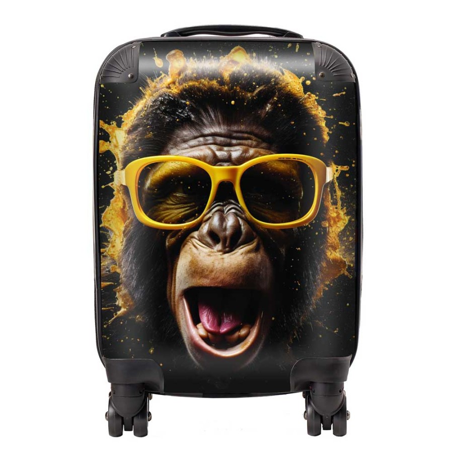 Click to view product details and reviews for Splashart Monkey Face With Yellow Glasses Suitcase Mini Cabin. Click to view product details and reviews for Splashart Monkey Face With Yellow Glasses Suitcase Mini Cabin.