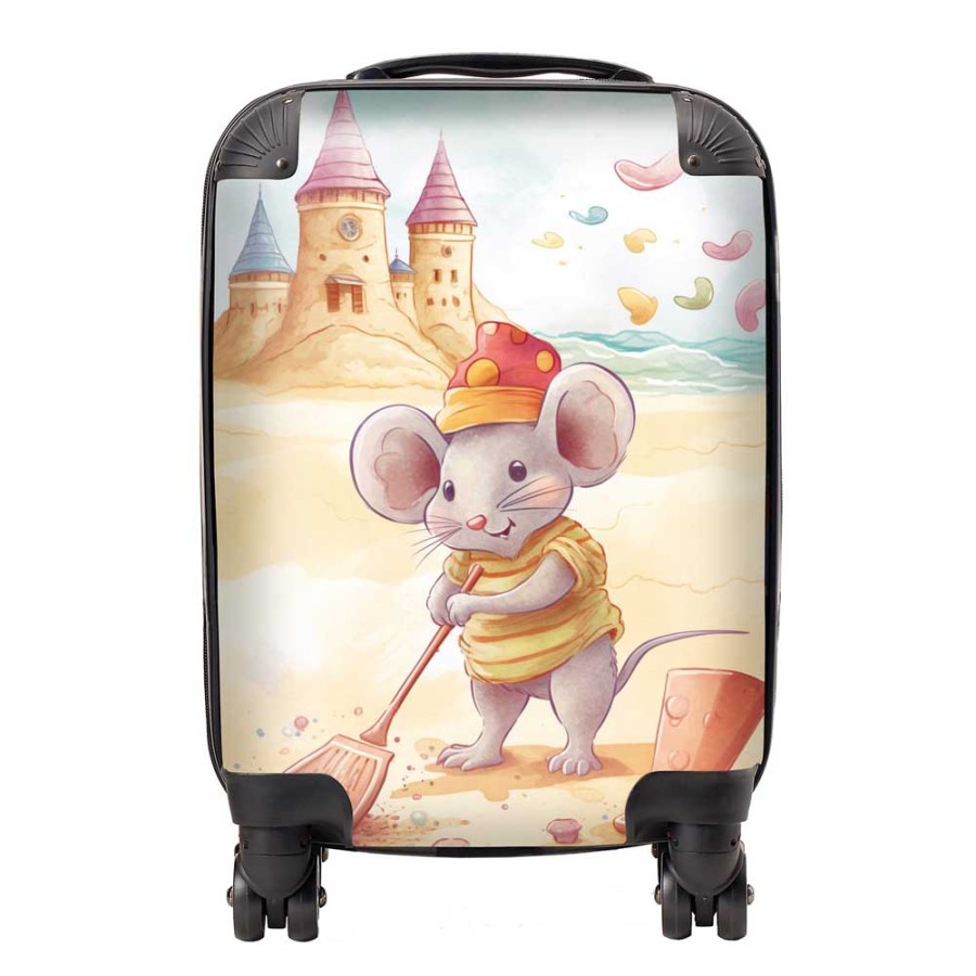 Click to view product details and reviews for Mouse On A Beach Holiday Suitcase Small.