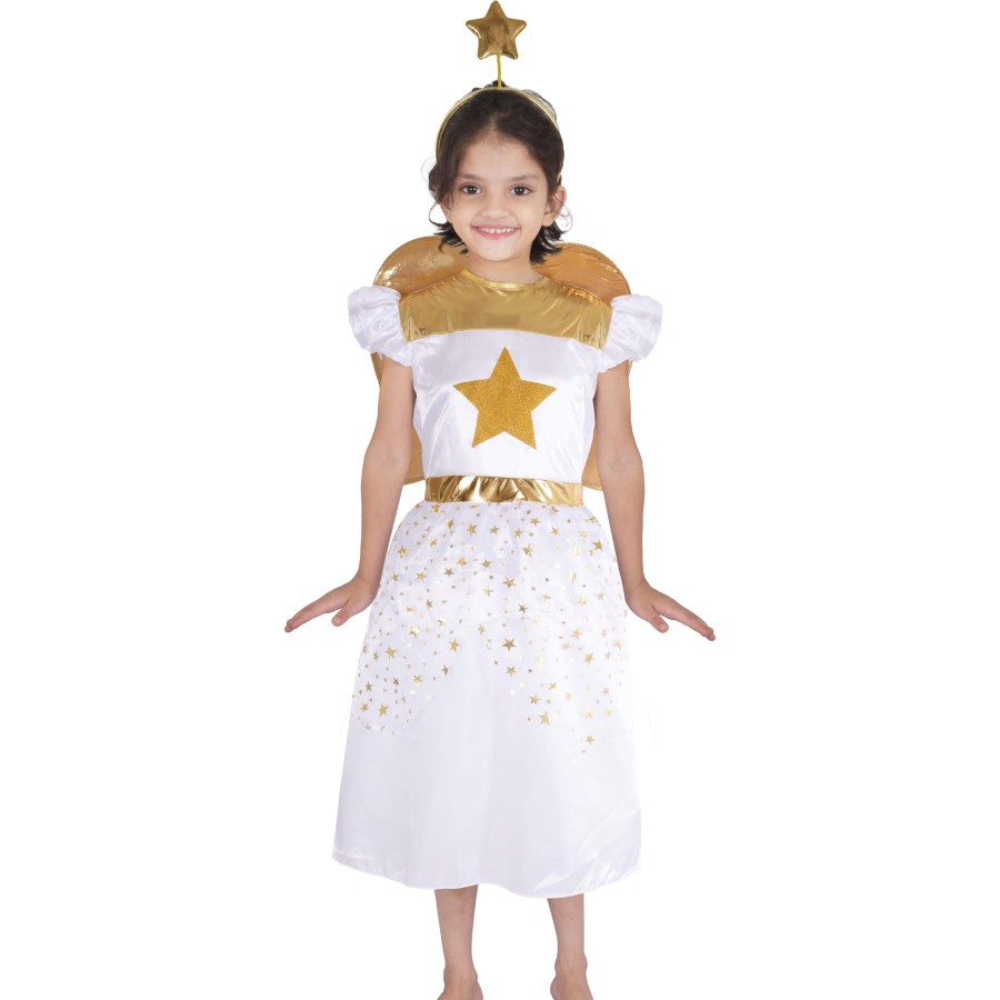 Click to view product details and reviews for Kids Girls Xmas Nativity Angel Outfit School Play Angel Fancy Dress Outfit 12 14 Years White.