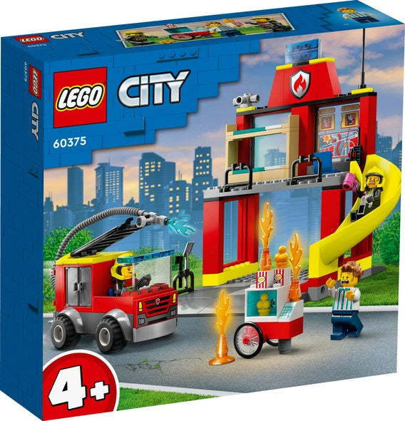Lego City - Fire Station and Fire Truck - 60375