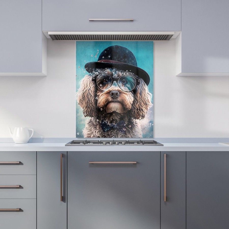 Click to view product details and reviews for Cockapoo Dog Splashart Kitchen Splashback W600mm X H750mm.
