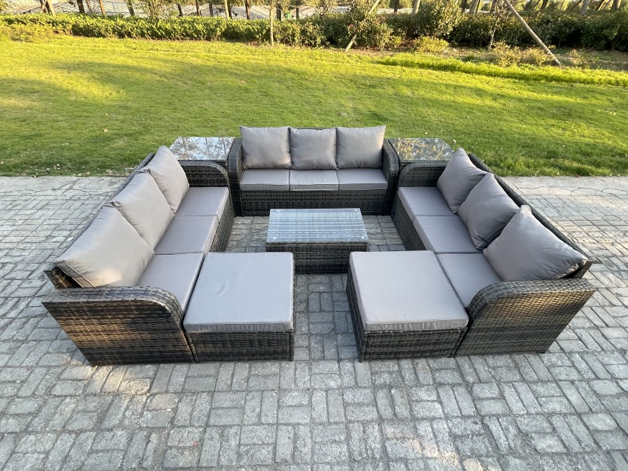 Click to view product details and reviews for Fimous Outdoor Garden Furniture Sets 11 Seater Wicker Rattan Furniture Sofa Sets With Rectangular Coffee Table 3 Seater Sofa 2 Side Tables 2 Big Foots. Click to view product details and reviews for Fimous Outdoor Garden Furniture Sets 11 Seater Wicker Rattan Furniture Sofa Sets With Rectangular Coffee Table 3 Seater Sofa 2 Side Tables 2 Big Foots.