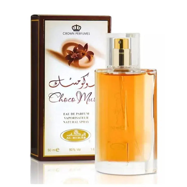 Click to view product details and reviews for Al Rehab Choco Musk 50ml Eau De Parfum Spray.