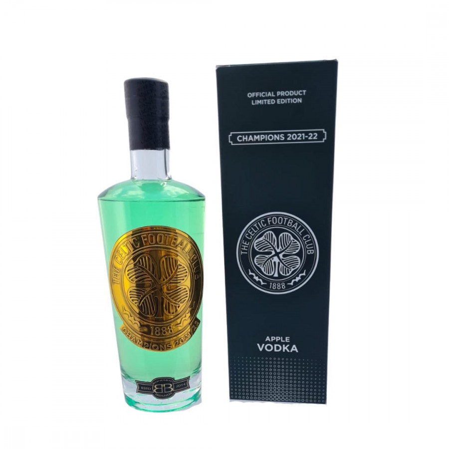 Celtic FC Officially Licensed Champions 2021/22 - Limited Edition Apple Vodka