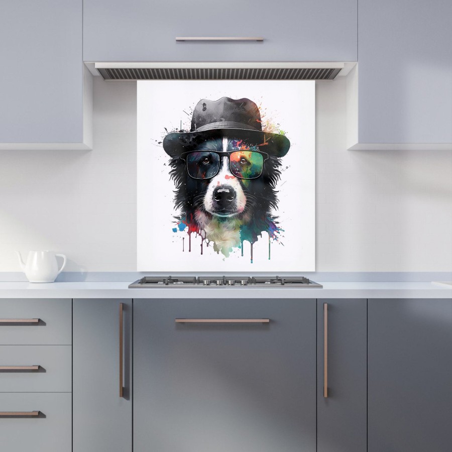 Click to view product details and reviews for Border Collie Dog Splashart Kitchen Splashback W700mm X H750mm.