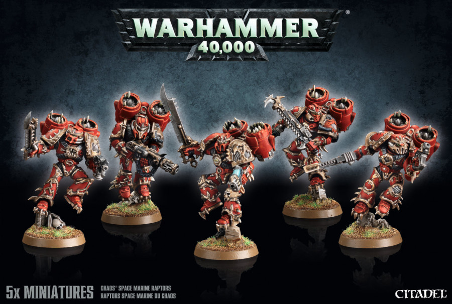 Chaos Space Marine Raptors