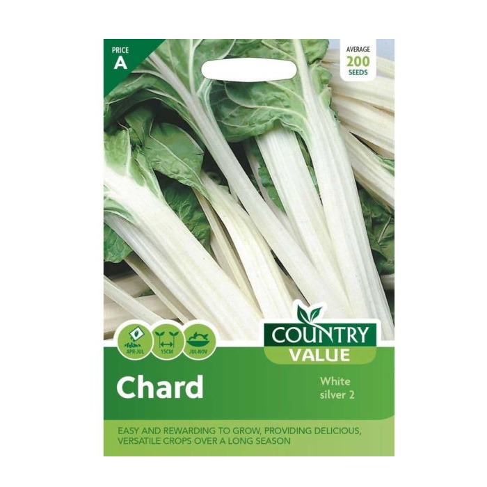Click to view product details and reviews for Chard Seeds White Silver 2 Vegetable Packet.