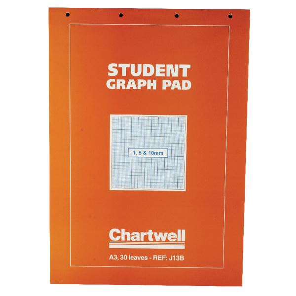 Chartwell Student Graph Pad A3 J13B - CHJ13B