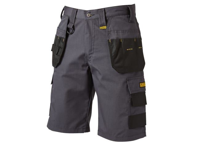 Cheverley Lightweight Grey Polycotton Shorts Waist 36in DEWCHEV36W
