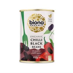 Chilli Black Beans Organic 400g - BNA97