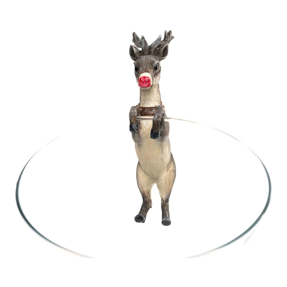Christmas Pot Ornament Hanger Rudolph Reindeer Buddies Festive Indoor/Outdoor