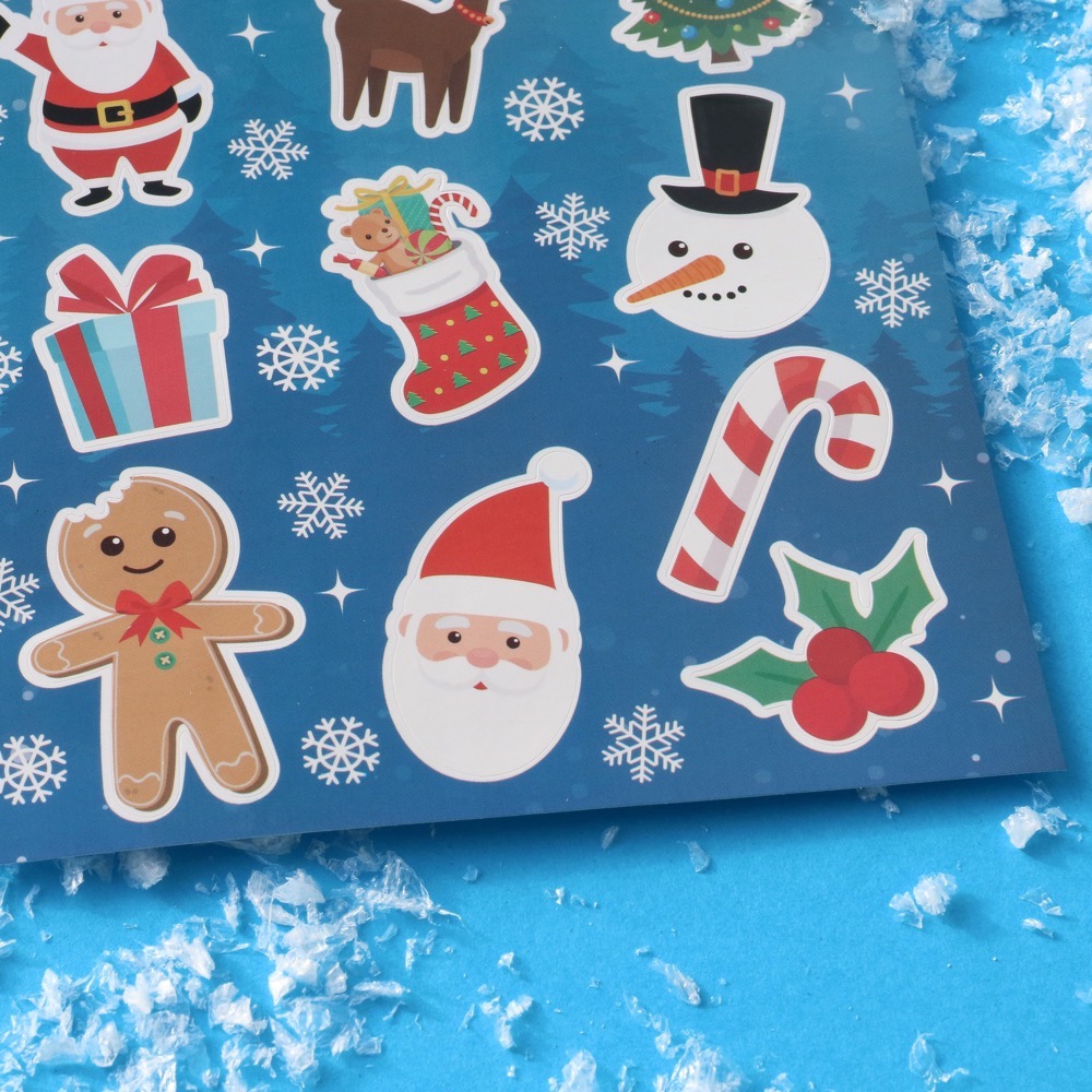 Christmas Stickers Pack of 10