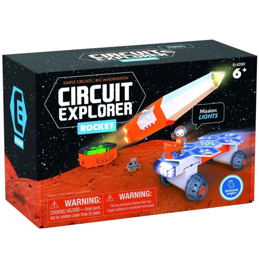 Click to view product details and reviews for Circuit Explorer Rocket Construction Kit Light Up Building Set Age 6.