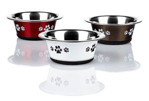 Click to view product details and reviews for Classic N Slip S Steel Posh Paws Cat Dish 115mm 738822.