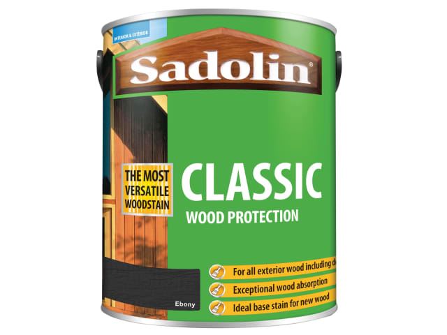 Classic Wood Protection Ebony 5 litre SAD5012924