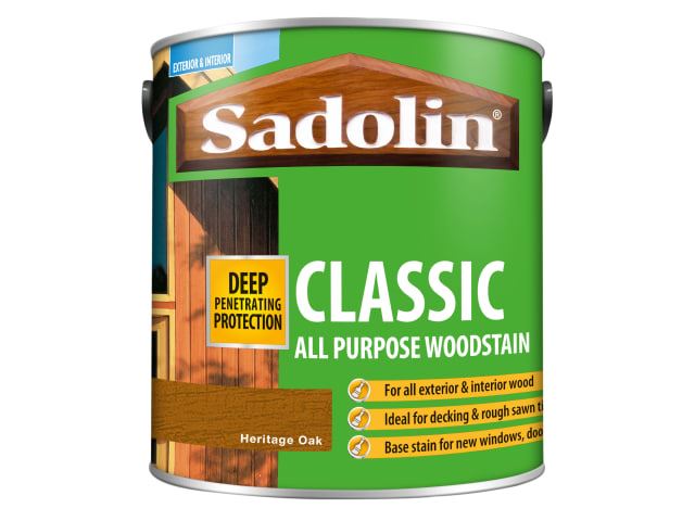 Classic Wood Protection Heritage Oak 2.5 litre SAD5090980