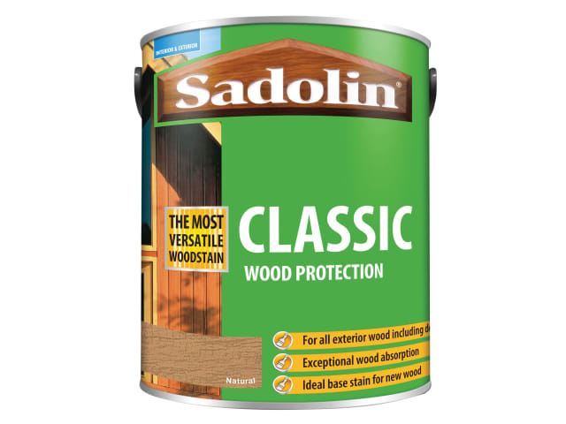 Classic Wood Protection Natural 5 litre SAD5028504