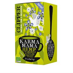 Clipper Organic Karma Mama Hemp Infusions 20 Bags - CLIP169