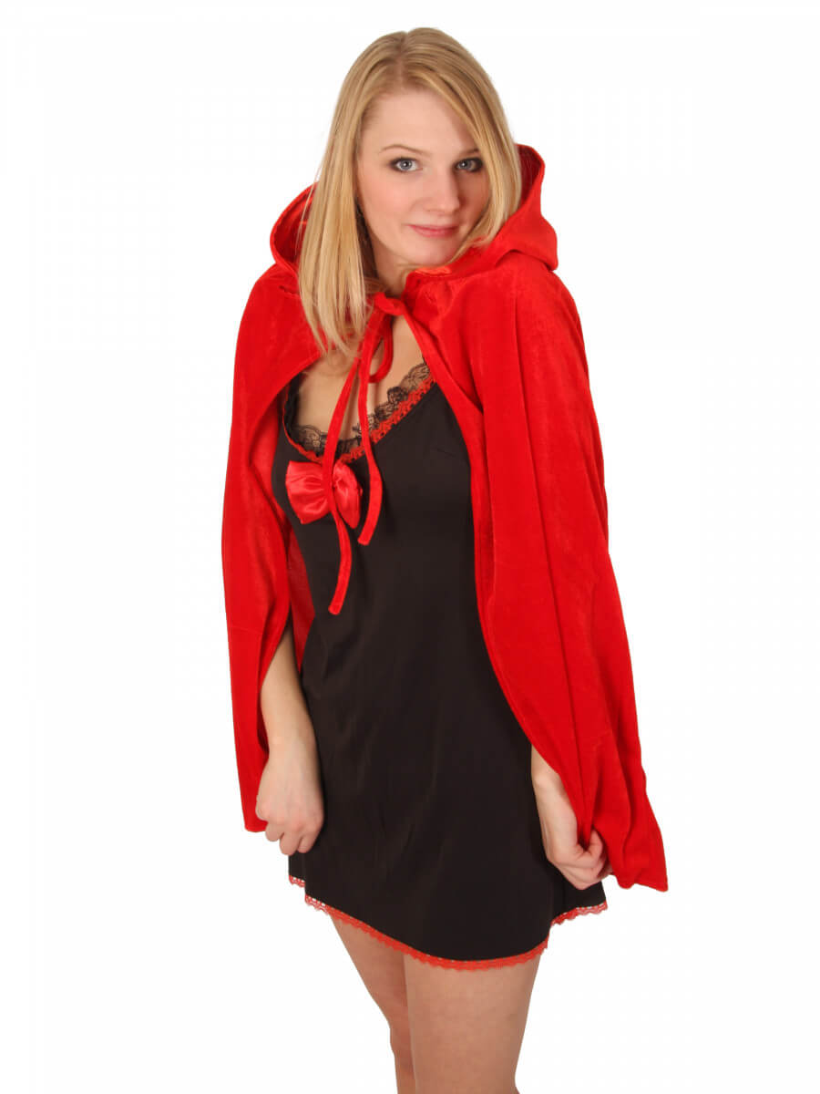 Cloak & Hood Red 75cm