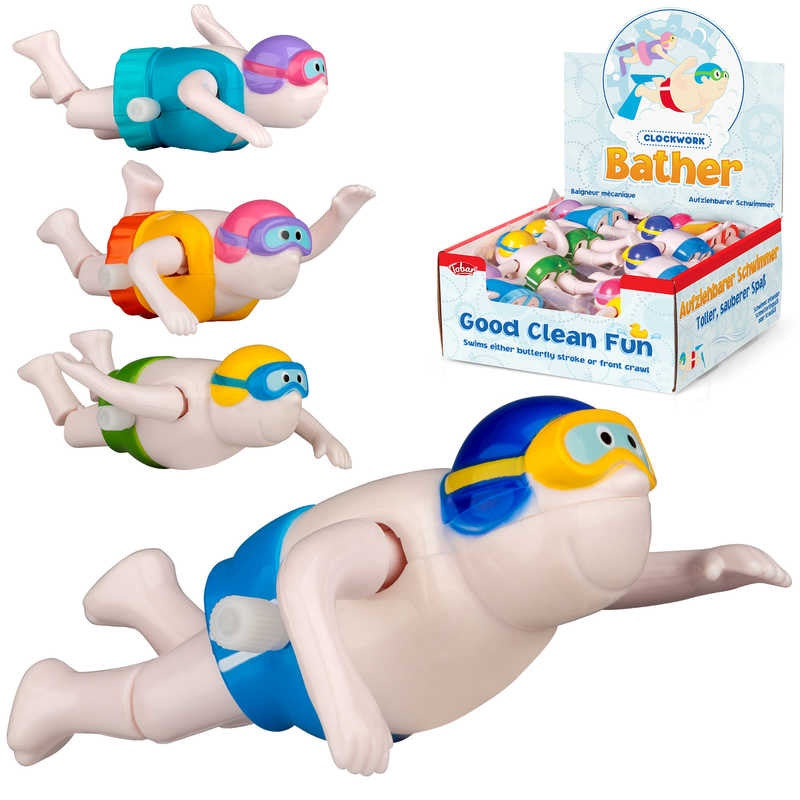 CLOCKWORK Bather wind up bath toy