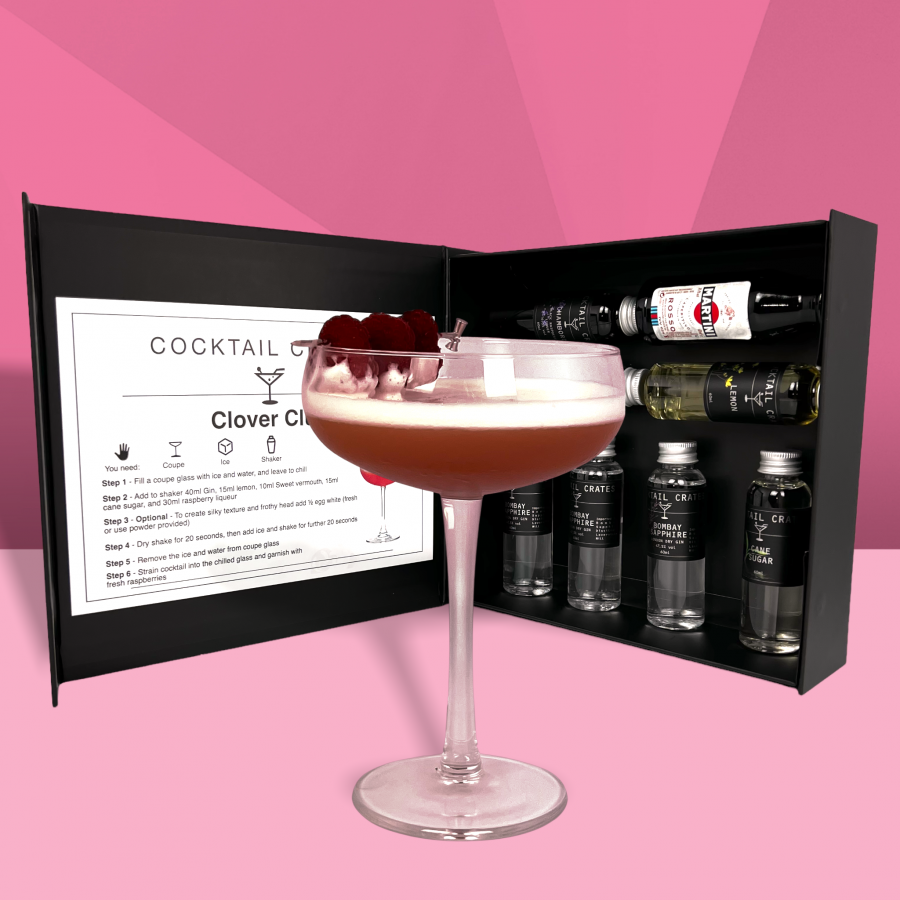 Clover Club Cocktail Gift Box