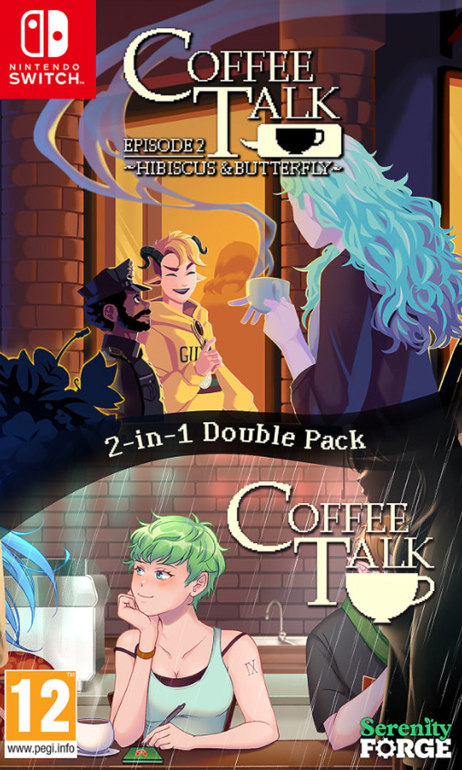 Numskull Games Coffee Talk 2-In-1 Double Pack - Nintendo Switch