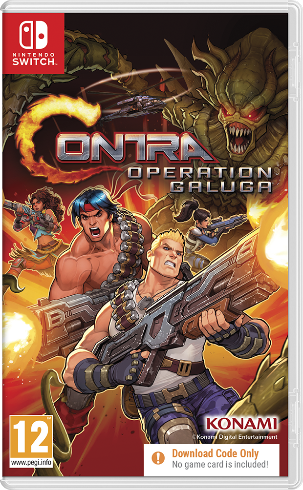 Contra: Operation Galuga - Nintendo Switch - Code In A Box