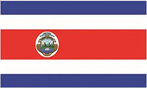 Click to view product details and reviews for Costa Rica 5ft X 3ft Flag With 2 Eyelets.