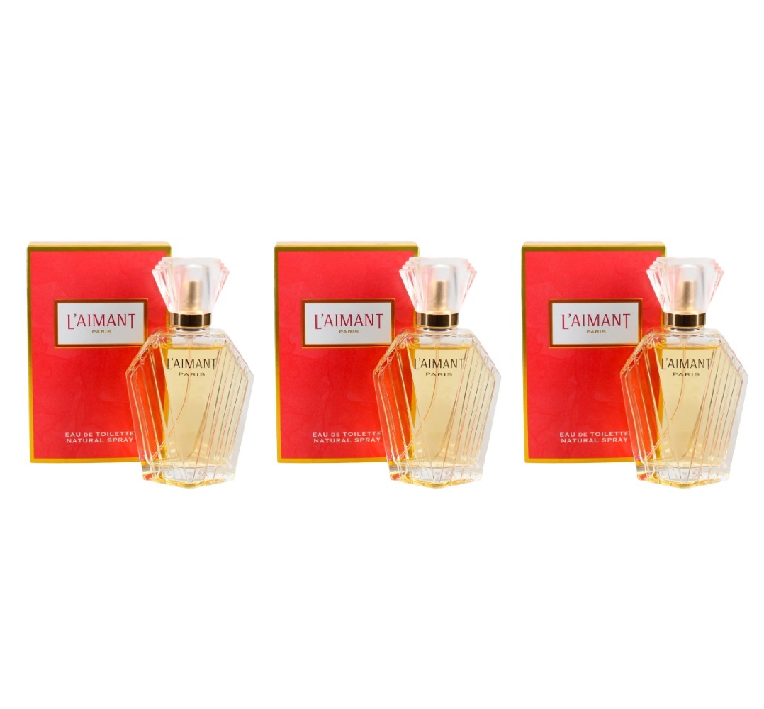 Coty L'Aimant - 3 x 50ml Eau de Toilette Spray