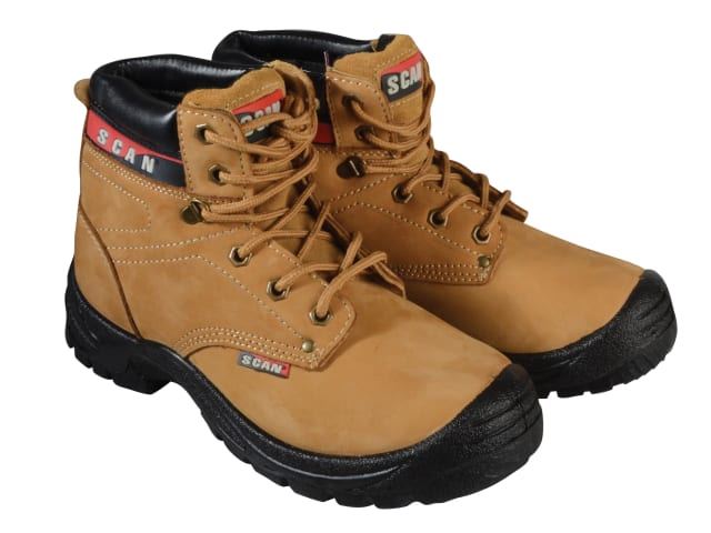 Cougar Nubuck Safety Boots UK 12 Euro 47 SCAFWCOUG12