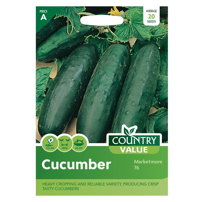 Country Value Cucumber Marketmore Grow Your Own Garden Vegetable Seeds Packet