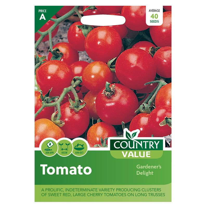 Click to view product details and reviews for Tomato Gardeners Delight Seeds.