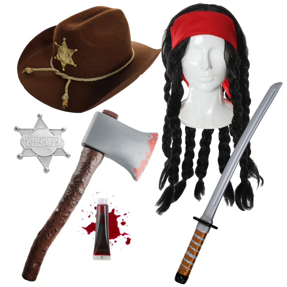 Couples Zombie Hunter Accessory Set