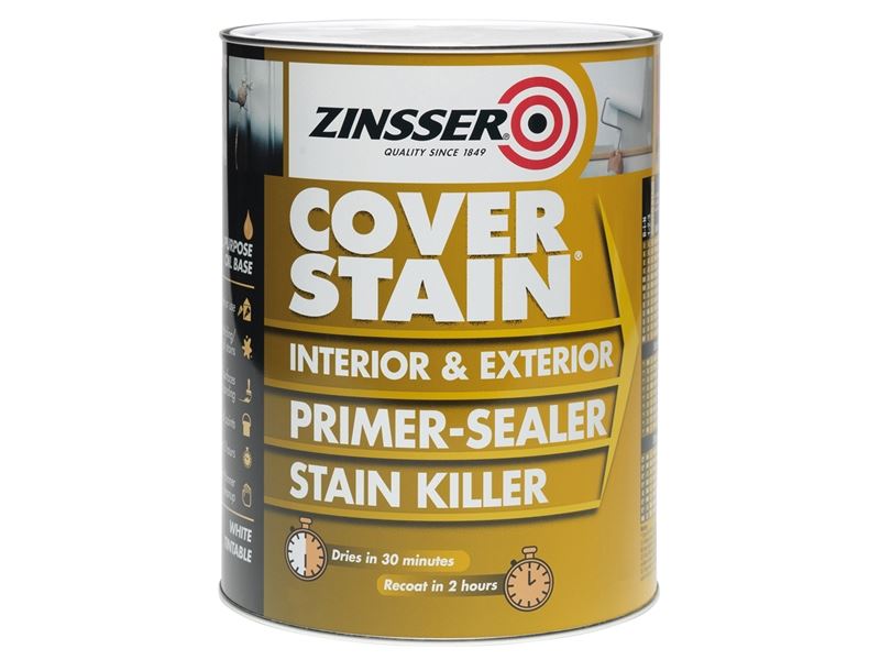 Cover Stain Primer - Sealer 2.5 litre ZINCSP25L