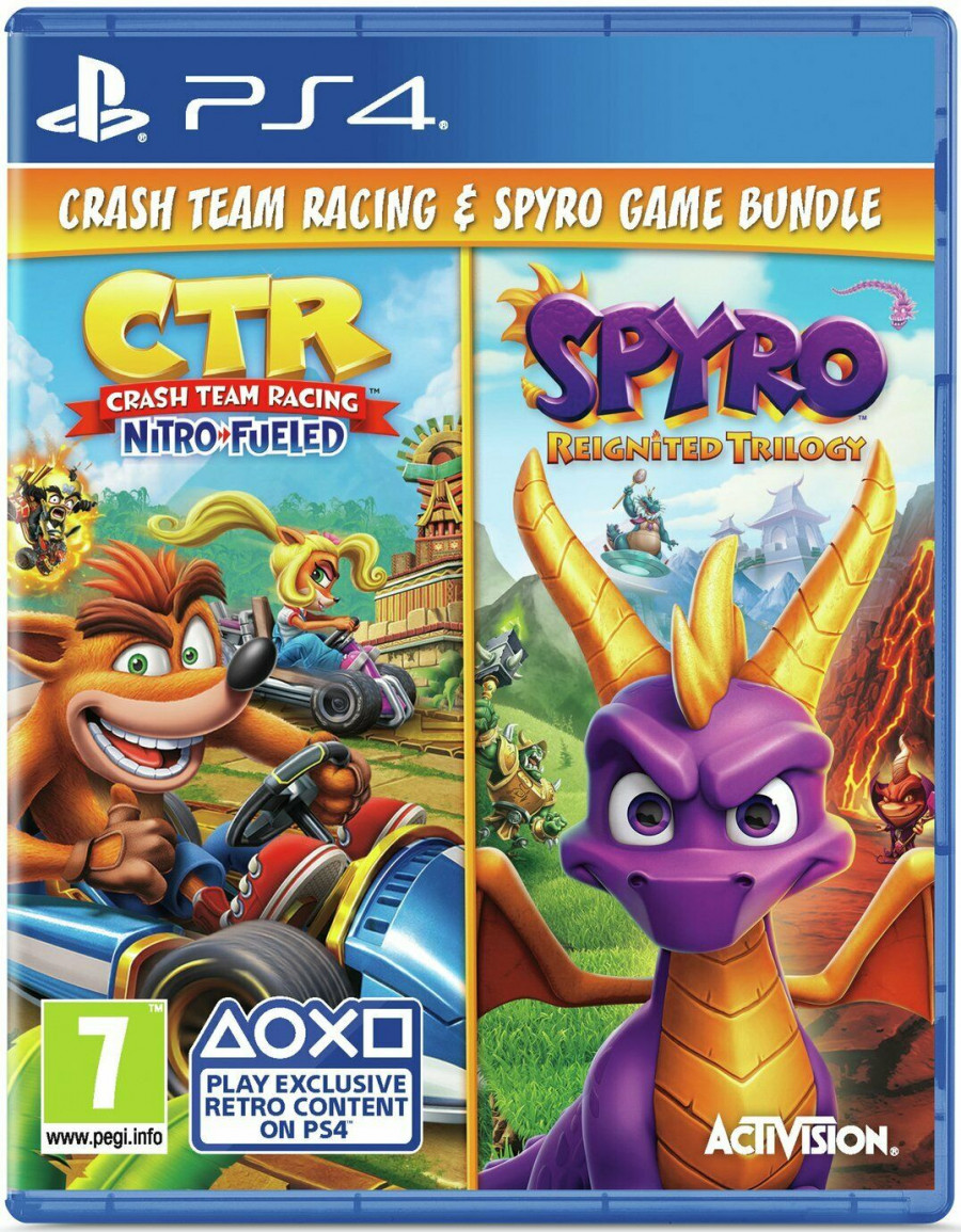 Crash™ Team Racing Nitro-Fueled + Spyro™ Game Bundle