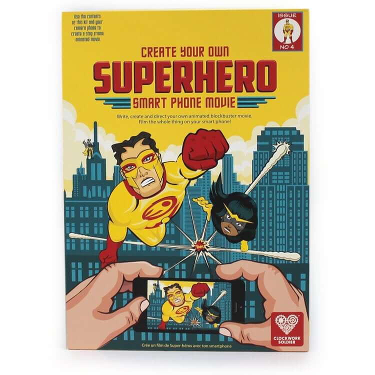Create Your Own Superhero Smartphone Movie