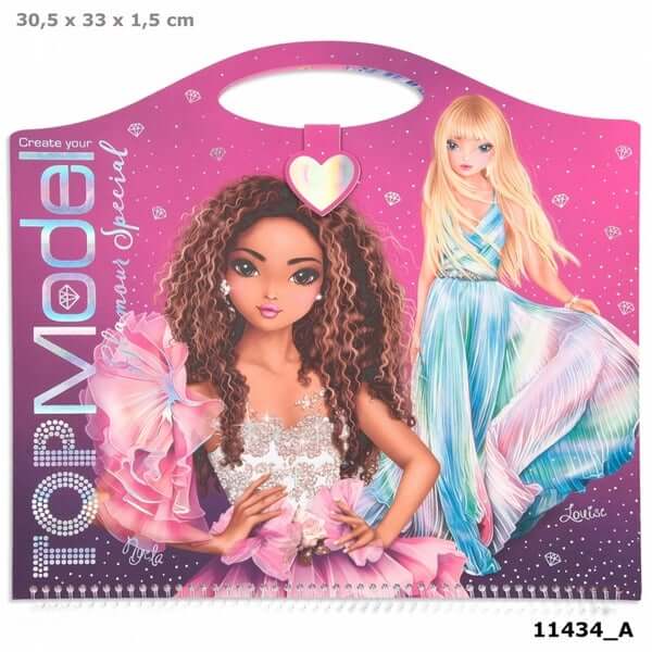 Create Your Top Model Glamour Special Design and Colour Book