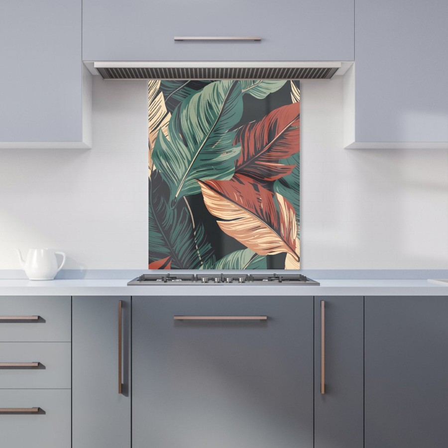 Click to view product details and reviews for Autumn Colour Leaves Kitchen Splashback W600mm X H750mm.