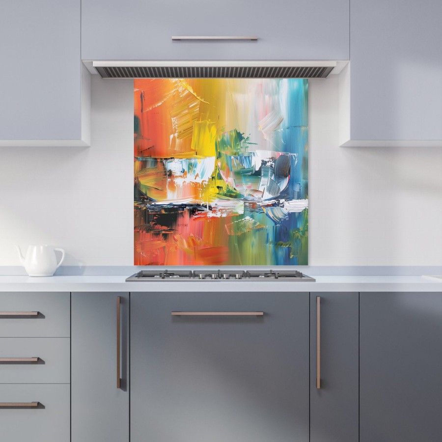 Click to view product details and reviews for Impressionists Palette Colorful Abstraction Kitchen Splashback W700mm X H750mm. Click to view product details and reviews for Impressionists Palette Colorful Abstraction Kitchen Splashback W700mm X H750mm.